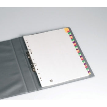 Dividers Avery A4 Mylar Printed Jan-Dec Fluoro