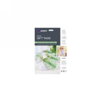 Sp- Gift Tags Avery Printable 89X51Mm C32303 5 Sht 10Up White