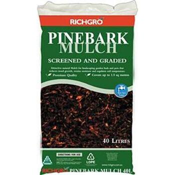 Pine Bark Mulch 40 Litre