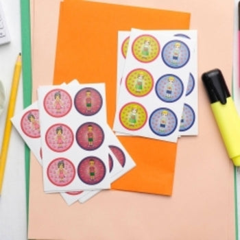 Sp- Merit Stickers Avery Scratch & Sniff Round Permanent Pk72 Hs