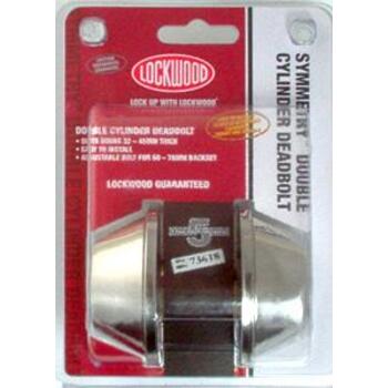 Lockwood Symmetry Dbolt Dbl Cyl Dp 7107PSSDP