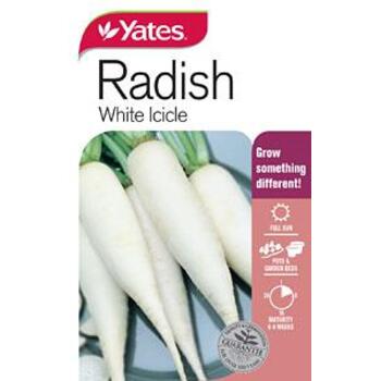 Yates Radish Long White Seeds