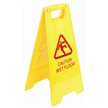 Safety Sign Italplast Wet Floor Yellow