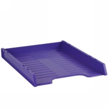 Document Tray Italplast A4 Slimline Multi Fit Grape