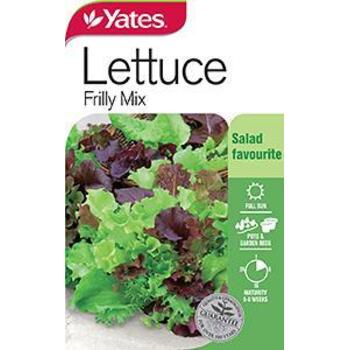 Yates Lettuce Frilly Mix Seeds