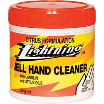 Cleaner Hand Jell Waterless HeavyDuty Citrus 500ml Lightning