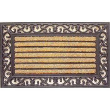 Mat Coir/Rubb Oblong 45X75cm