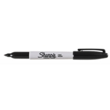 Marker Sharpie Permanent Fine 1.0Mm Black (B/C On Item) Bx12