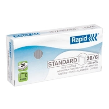 Staples Rapid 26/6 Bx5000