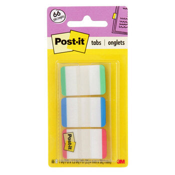 Tabs Post-It 25.4X38.1\Mm 686L-Gbr (66 Tabs)