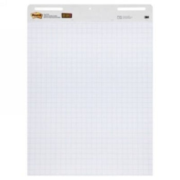 Sp- Easel Pad Post-It 560 White Blue Grid