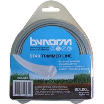 Bynorm Trimmer Line Star Grey 3.0mm 250gm