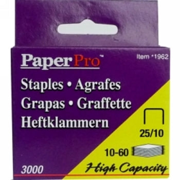 Sp- Staples Paperpro 25/10 10-65Sht Bx3000 (For Hi Capacity )