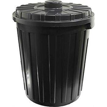 Bin Garbage Black 46L