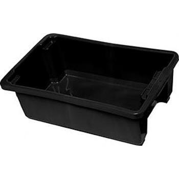 Crate Stack N Nest Black 32L