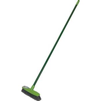 Broom Outdoor Jiffy with Handle 25cm Sabco