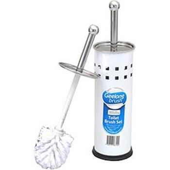 Toilet Brush Set White