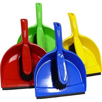 Dustpan Set Blue Nab