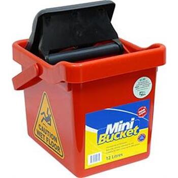 Bucket Mop Wringer Red 12L NAB