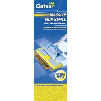 Mop Refill Squeeze Tiltamatic Massive 4 Post Oates