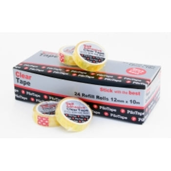 Tape Clear Pilotape 12Mmx10M