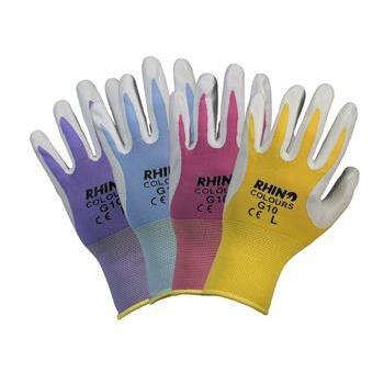 Gardener Gloves Colours Medium Rhino