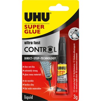 Glue Uhu Super Glue 3Ml Bx12
