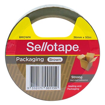 Tape Packaging Sello 36Mmx50M Brown