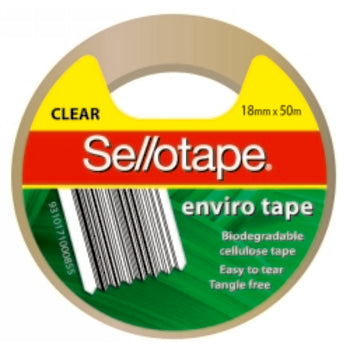 Tape Vine Sello Enviro 18Mmx50M Clear