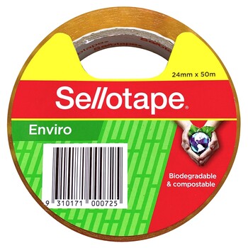 Tape Vine Sello Enviro 24Mmx50M Clear
