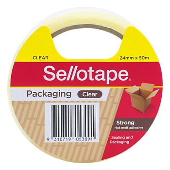 Tape Packaging Sello 24Mmx50M Clear