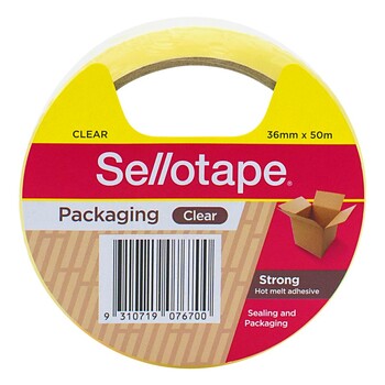 Tape Packaging Sello 36Mmx50M Clear