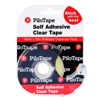 Tape Clear Pilotape 18Mmx33M On Disp