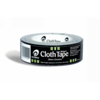 Tape Cloth Wotan Olympic 38Mmx25M Black