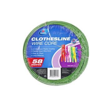 Clothesline Wire Pvc Wire Green 3.7mmx58M