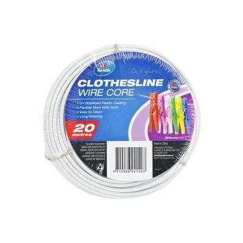 Clothesline Wire Pvc Wire Light Grey 3.7mmx20M