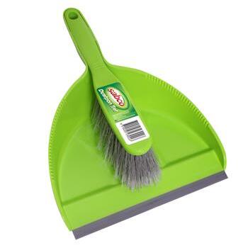 Dustpan Set Green Sabco