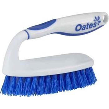 Brush Scrub Soft Grip Handle Bathroom & Laundry Oates