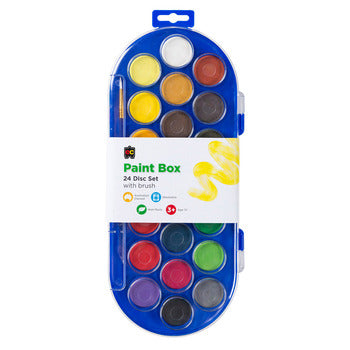 Paint Box 22 Disc Clear Lid