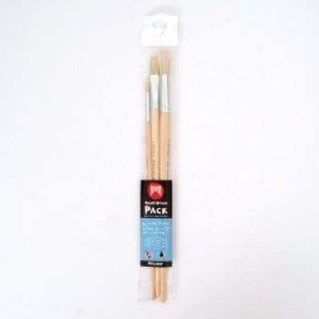Sp- Paint Brush Micador Roymac Series 1600 Brush Pk3 Fsc 100%