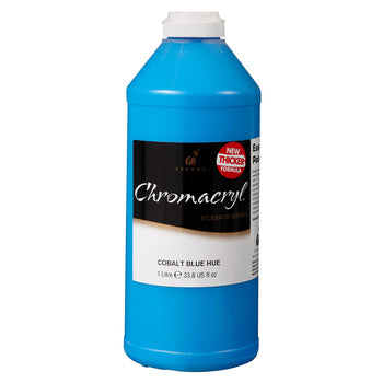 Paint Chromacryl 1 Litre Cobalt Blue