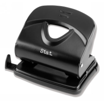 Punch Stat Large 2 Hole 30 Sheets Metal Black
