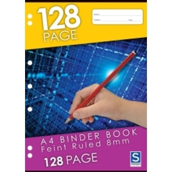 Binder Book Sovereign A4 8Mm Ruled 128Pg