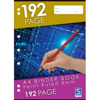 Binder Book Sovereign A4 8Mm Ruled 192Pg