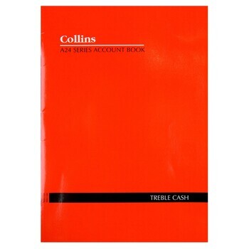 Account Book Collins A24 Treble Cash