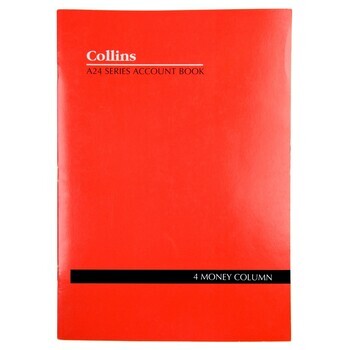 Account Book Collins A24 4Mc