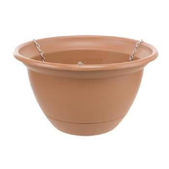 Basket Hanging Tuscan Terracotta 25cm