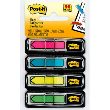 Flags Post-It 684-Arr4 Arrow Asst Bright Cols 96 Flags