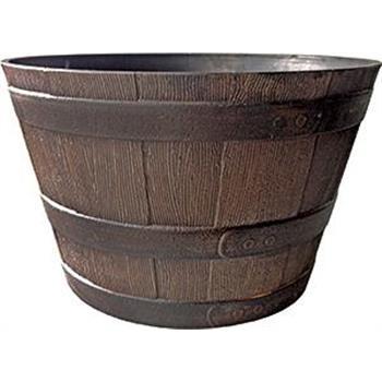 Whiskey Barrel Kentucky Walnut 64cm x 64cm x 37cm