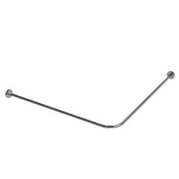 Curtain Rail Shower Chrome Plated 900x900mm